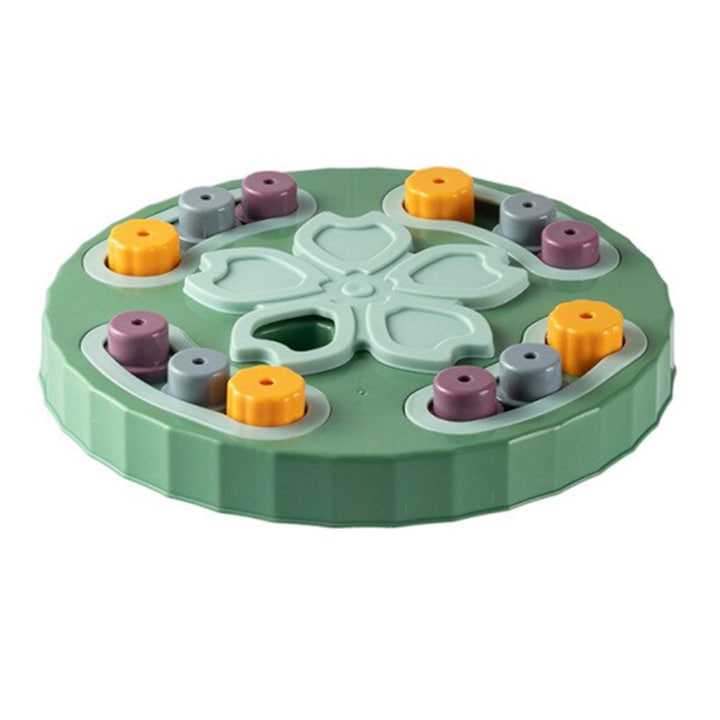 Castron hranire lenta caini si pisici cu puzzle Grunluft HappyPET DT-BY-02