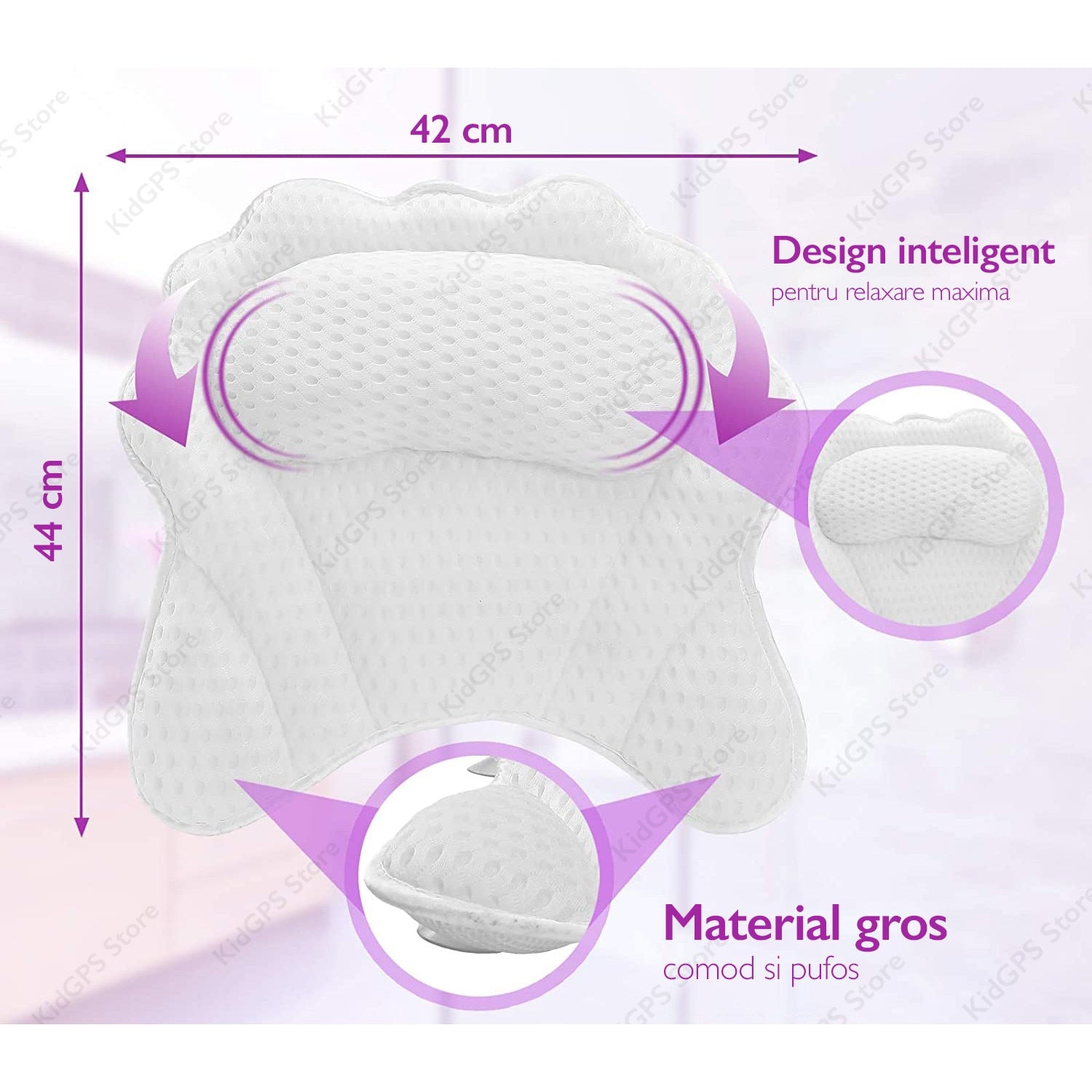 Perna de baie pentru cada Premium Topaqua® Dual Flex