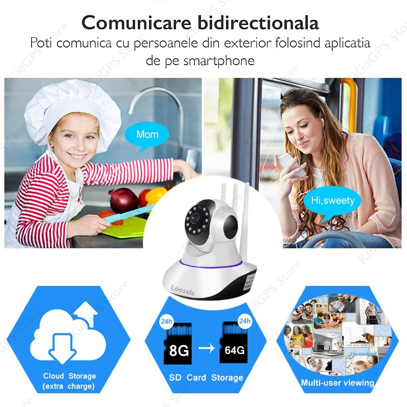 Baby Monitor Wireless Loosafe™ LS-Q11 Pro