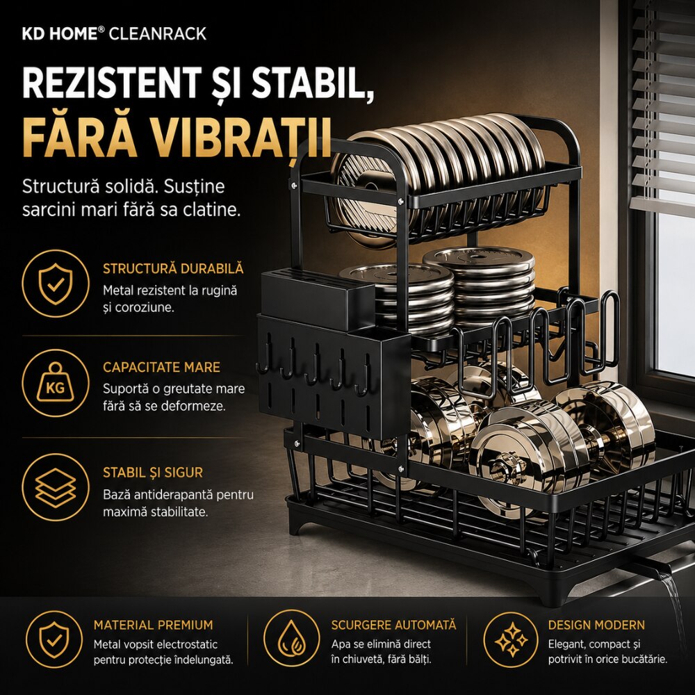 Scurgator de Vase KD Home CleanRack