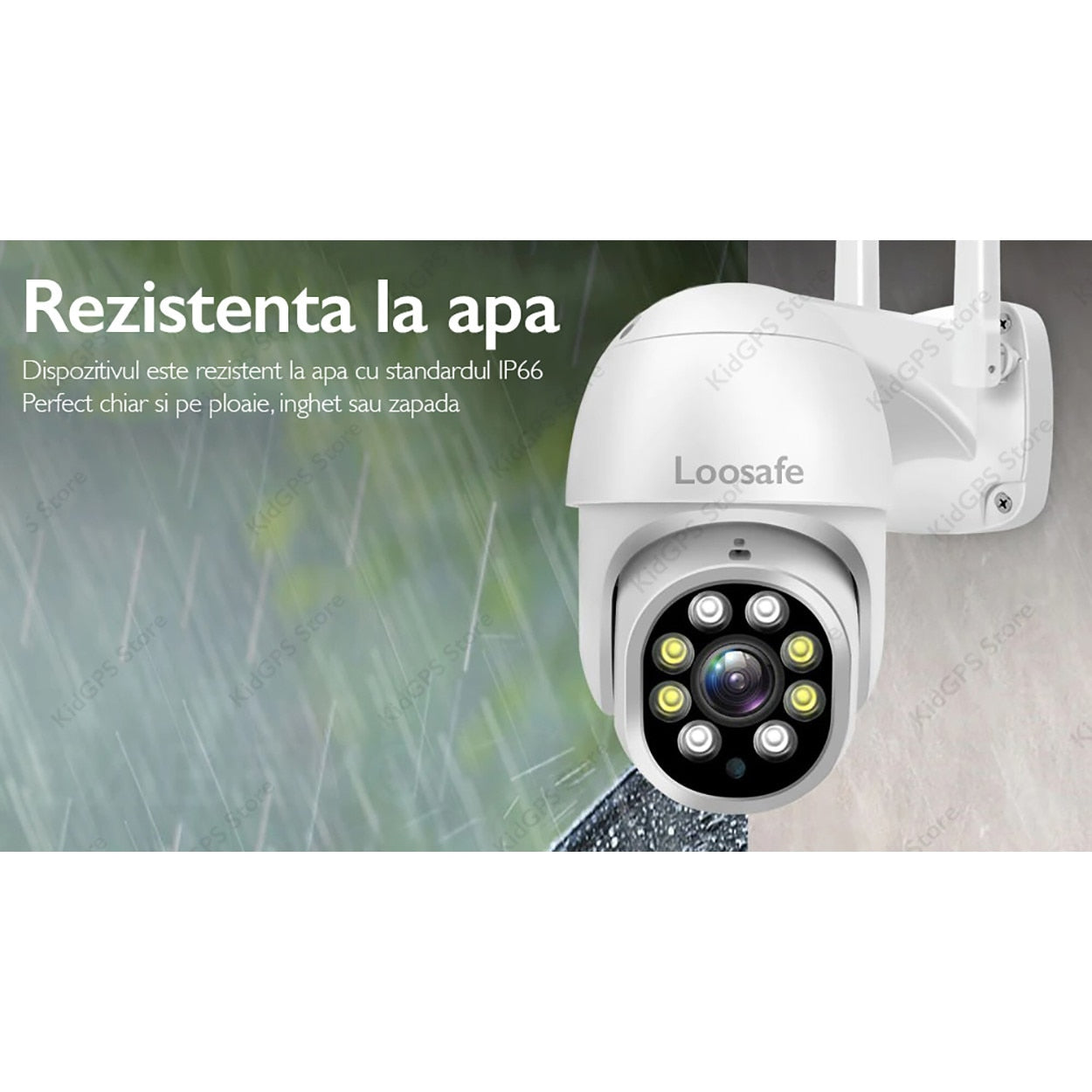Camera de supraveghere WIFI Loosafe® 80XP Max+ 8MP