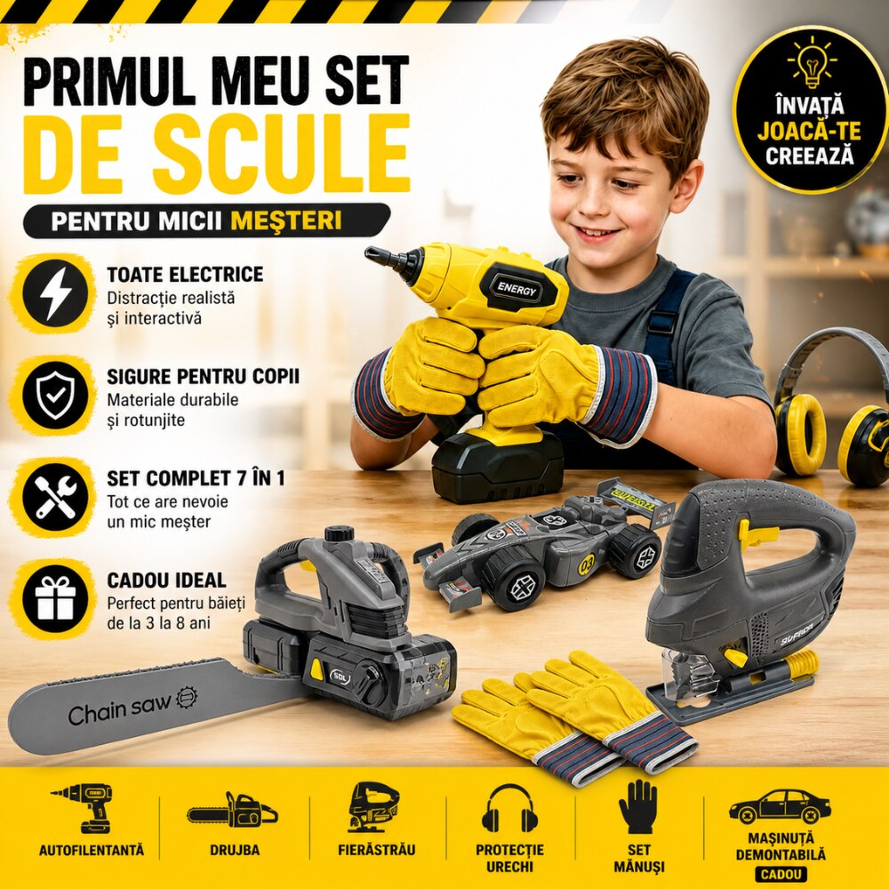 Trusa de Scule Copii Kidprotect Kid Worker