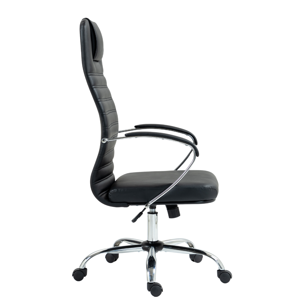 Scaun De Birou Directorial Ergonomic KD Home Falcon Desk, Negru