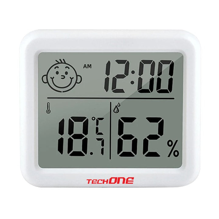 Termometru si higrometru de camera Techone® CX-0813