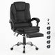 Scaun De Birou Directorial Ergonomic KD Home ErgoLux Prime, Negru