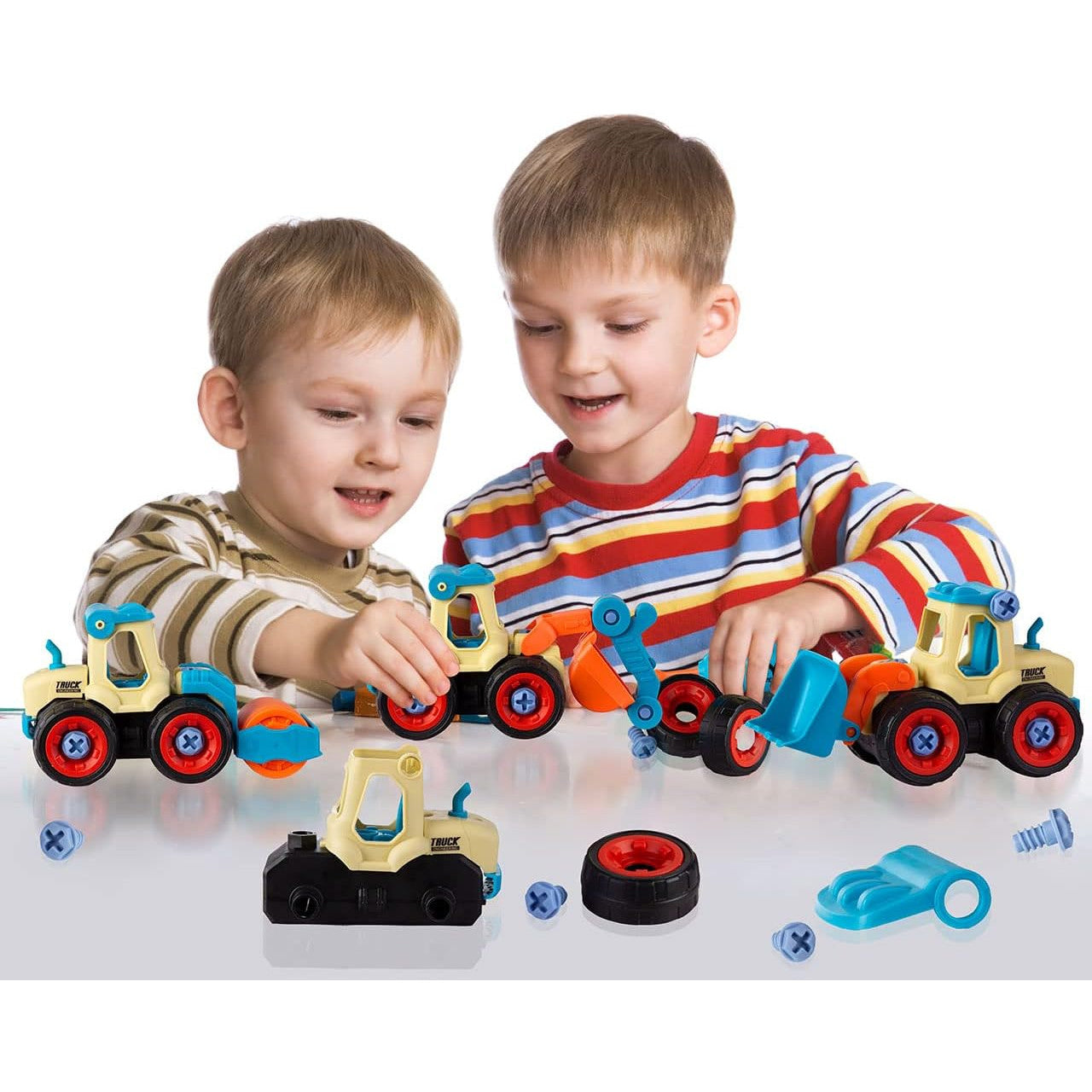 Set Masinute Demontabile Pentru Copii, KidProtect ConstructoCars