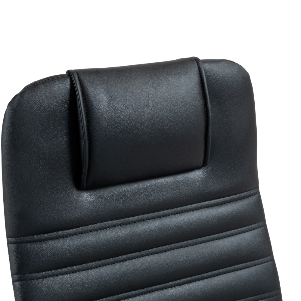 Scaun De Birou Directorial Ergonomic KD Home Falcon Desk, Negru