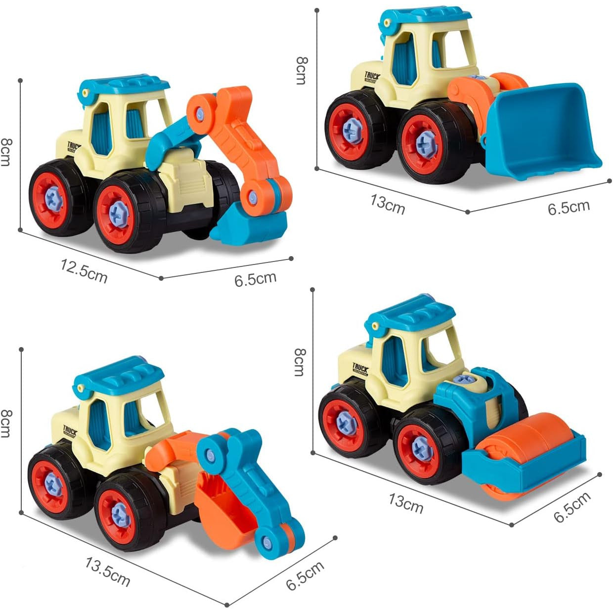 Set Masinute Demontabile Pentru Copii, KidProtect ConstructoCars