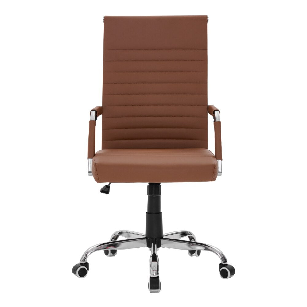 Scaun De Birou Directorial Ergonomic KD Home Syncro, Maro inchis