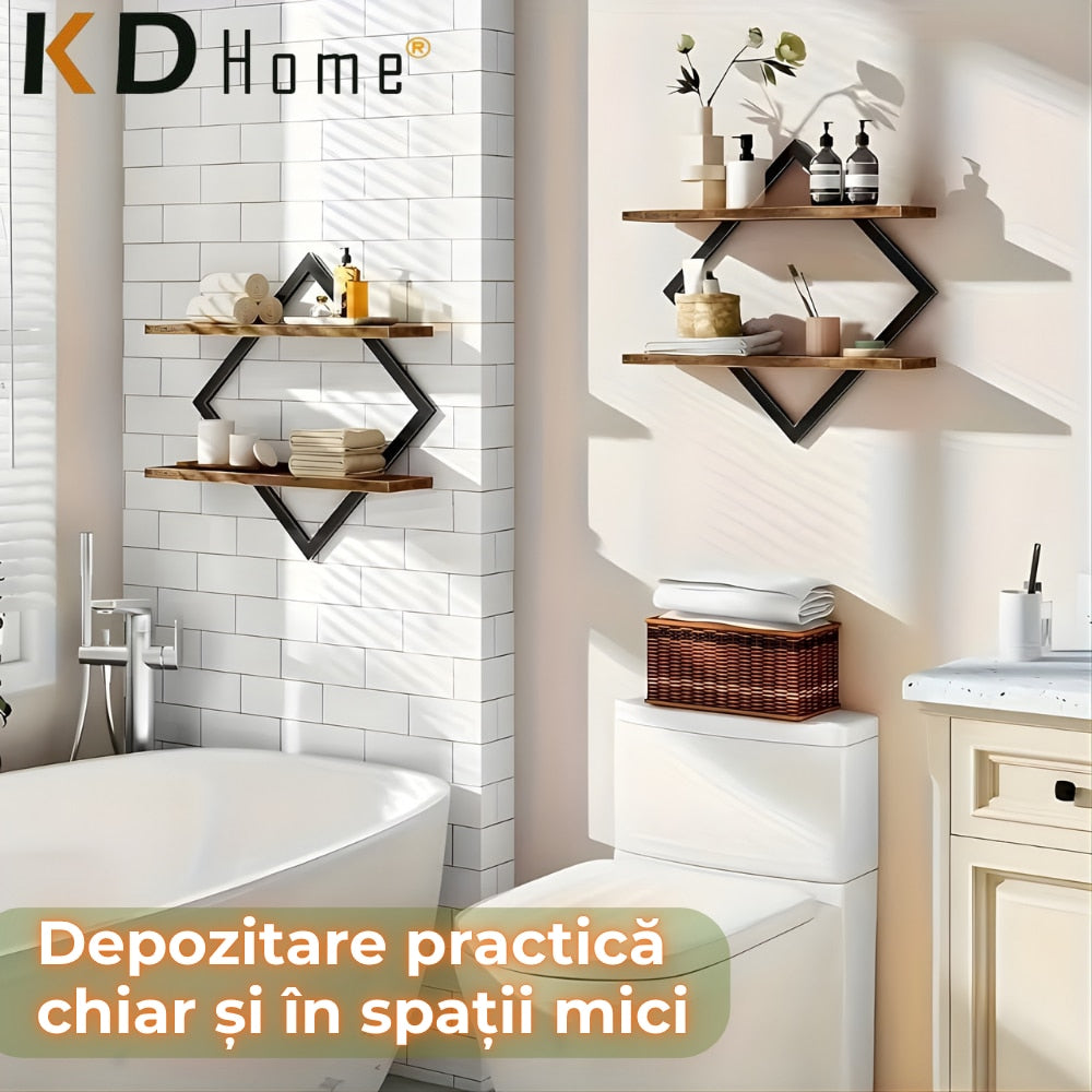 Set 2 Rafturi KD Home HexaDecor