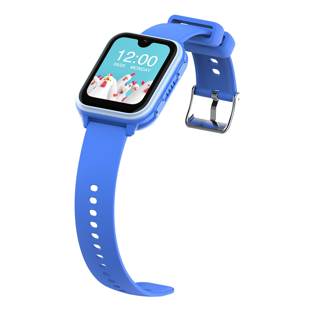 Ceas Smartwatch GPS Copii Cu Localizare Si Telefon Techone™ GuardianKid KT33 Pro, Albastru