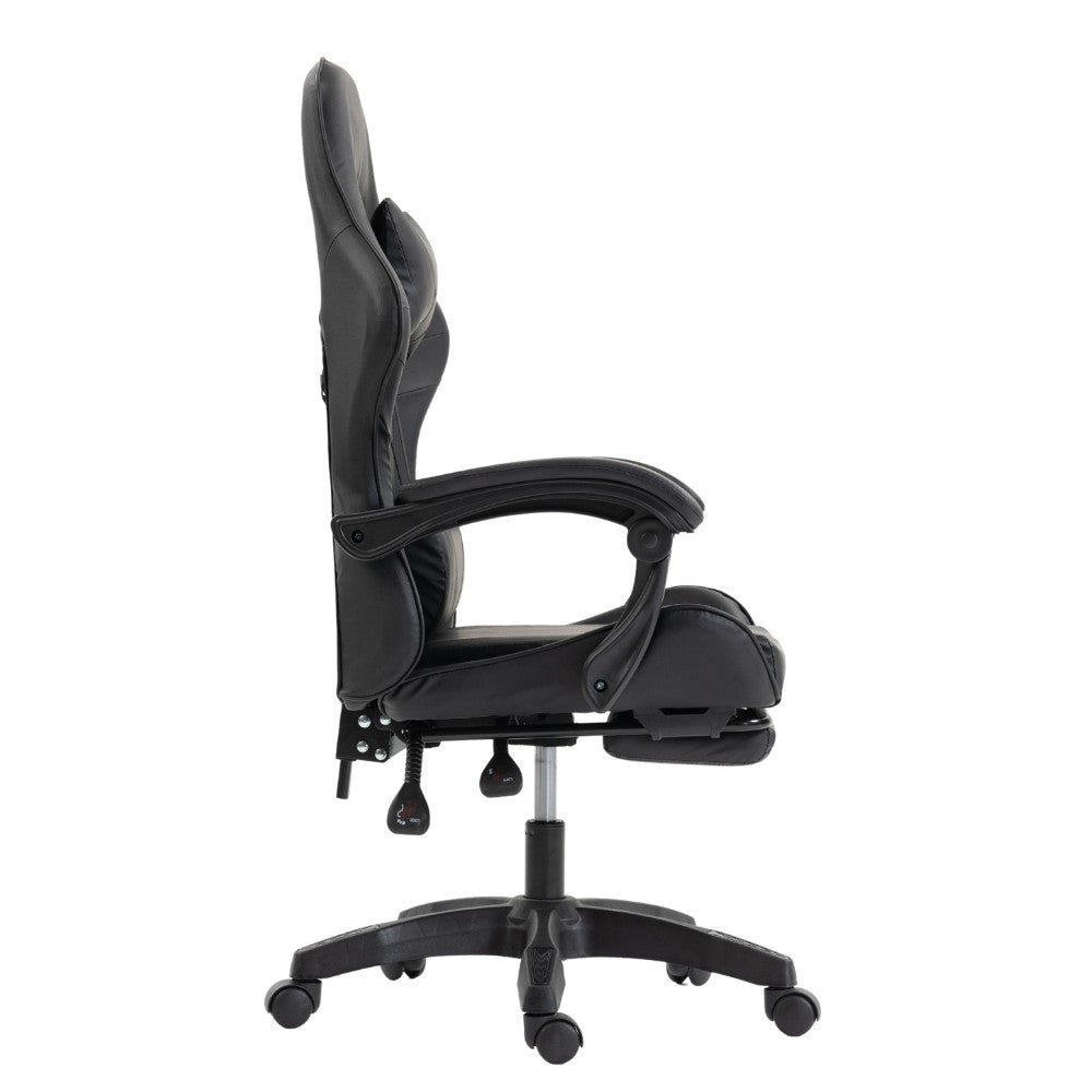 Scaun Gaming Ergonomic KD Home ShadowStrike X3, Negru