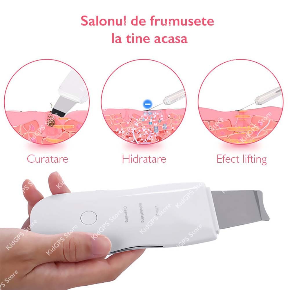 Aparat de curatare faciala cu ultrasunete Horigen® Fem Skin Pro