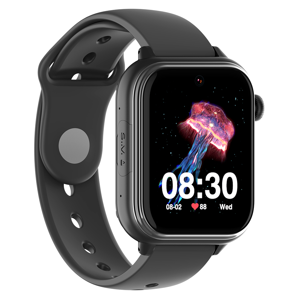Ceas Smartwatch GPS Copii Cu Localizare Si Telefon Techone KT37, Negru