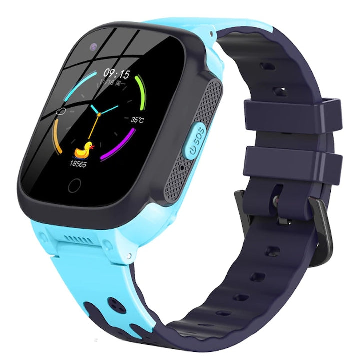 Ceas smartwatch GPS copii Techone™ LT25 4G, Albastru