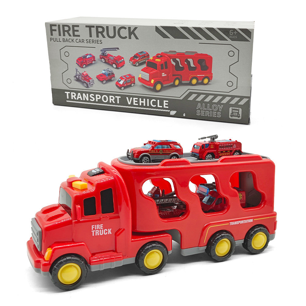 Set Masinute Pentru Copii, KidProtect Fire Elite Truck