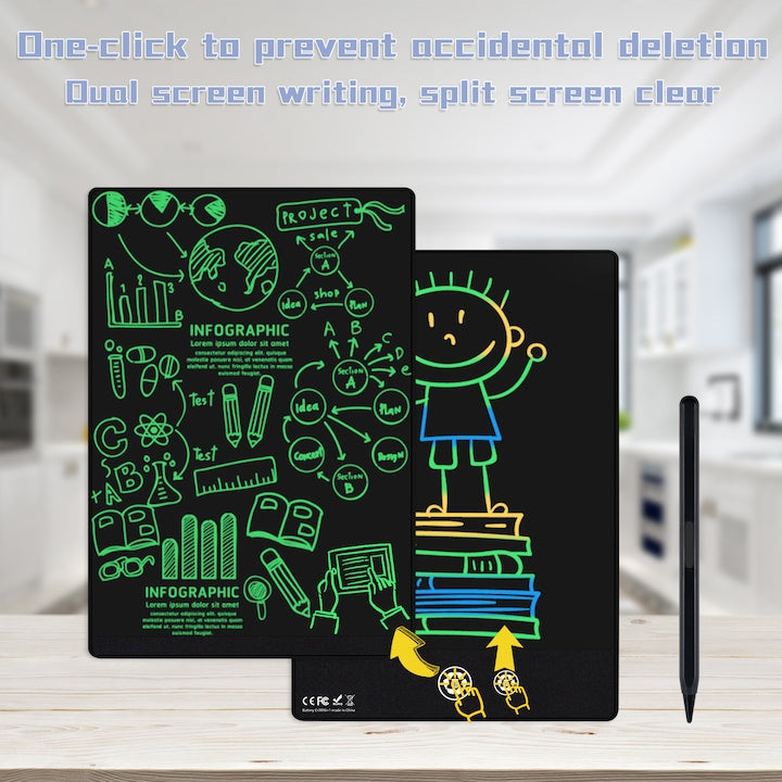 Tableta de scris si desenat color dubla Techone® 095B