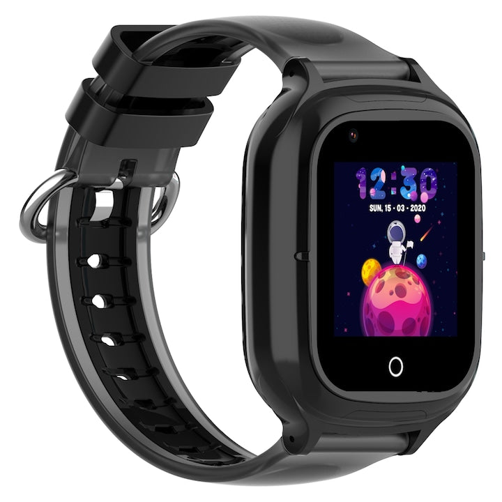 Ceas Smartwatch GPS Copii Techone® KT23T Pro 4G, Negru