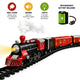 Circuit Trenulet de Jucarie Metalic Electric Retro Copii KidProtect Coaster Express