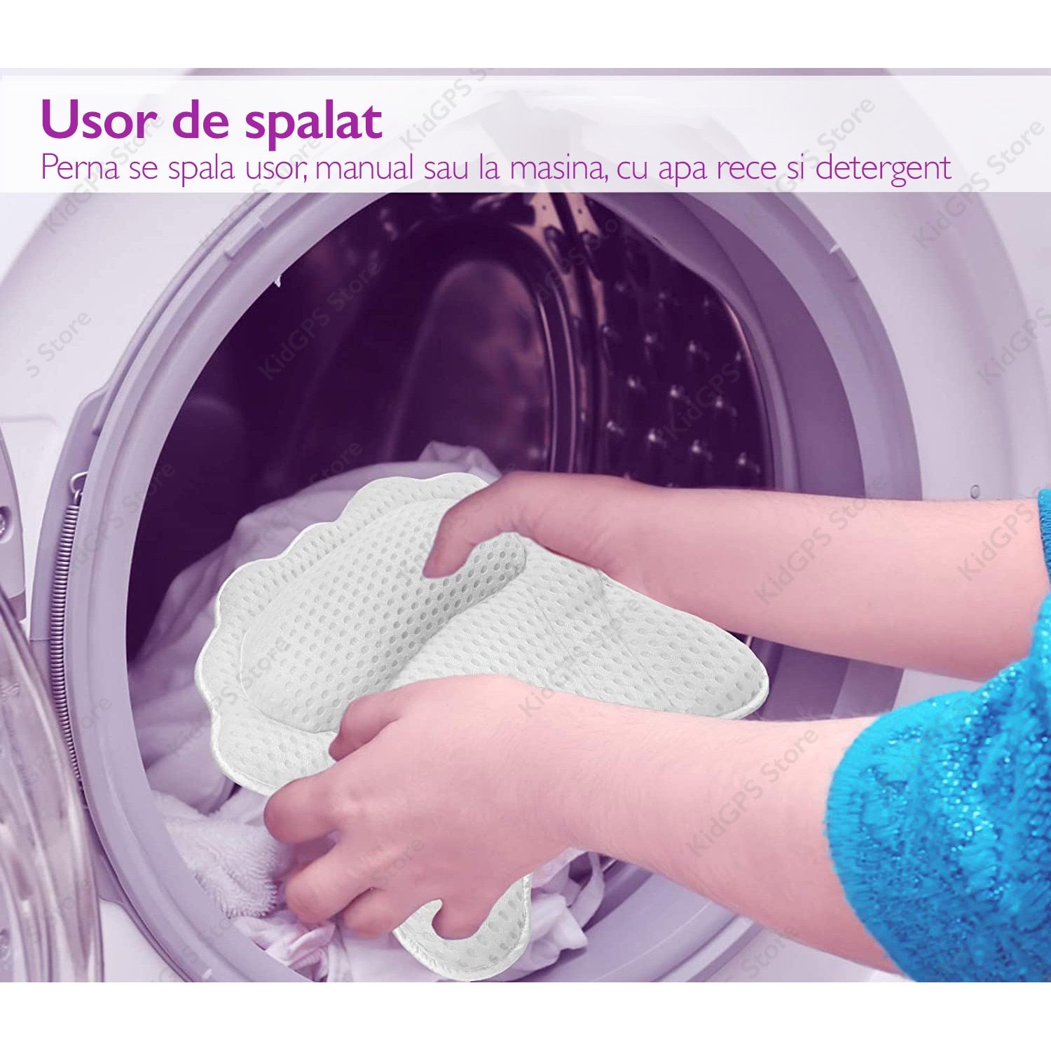 Perna de baie pentru cada Premium Topaqua® Dual Flex