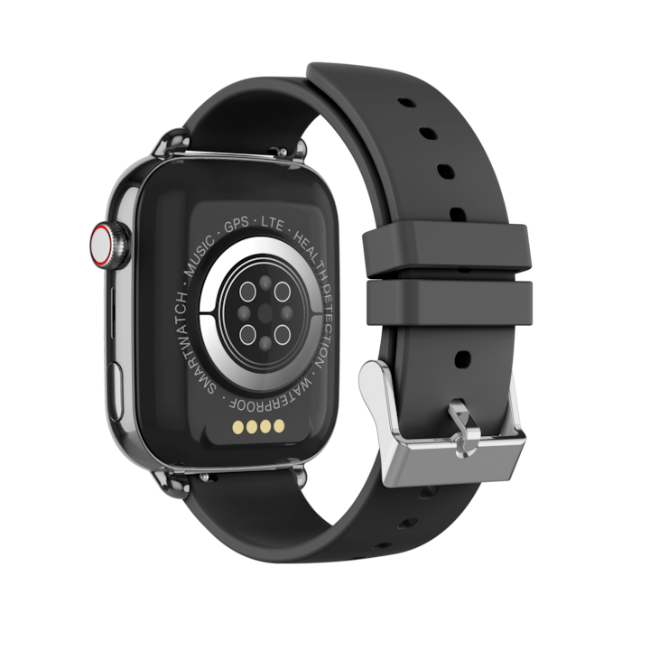 Ceas Smartwatch GPS Copii Cu Localizare Si Telefon Techone® TrackMe KT34 Plus, Negru