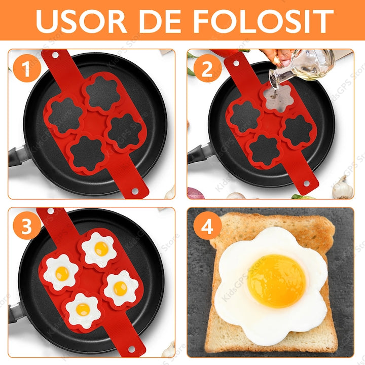 Forma pentru oua ochiuri si clatite Topaqua® Egg Shape