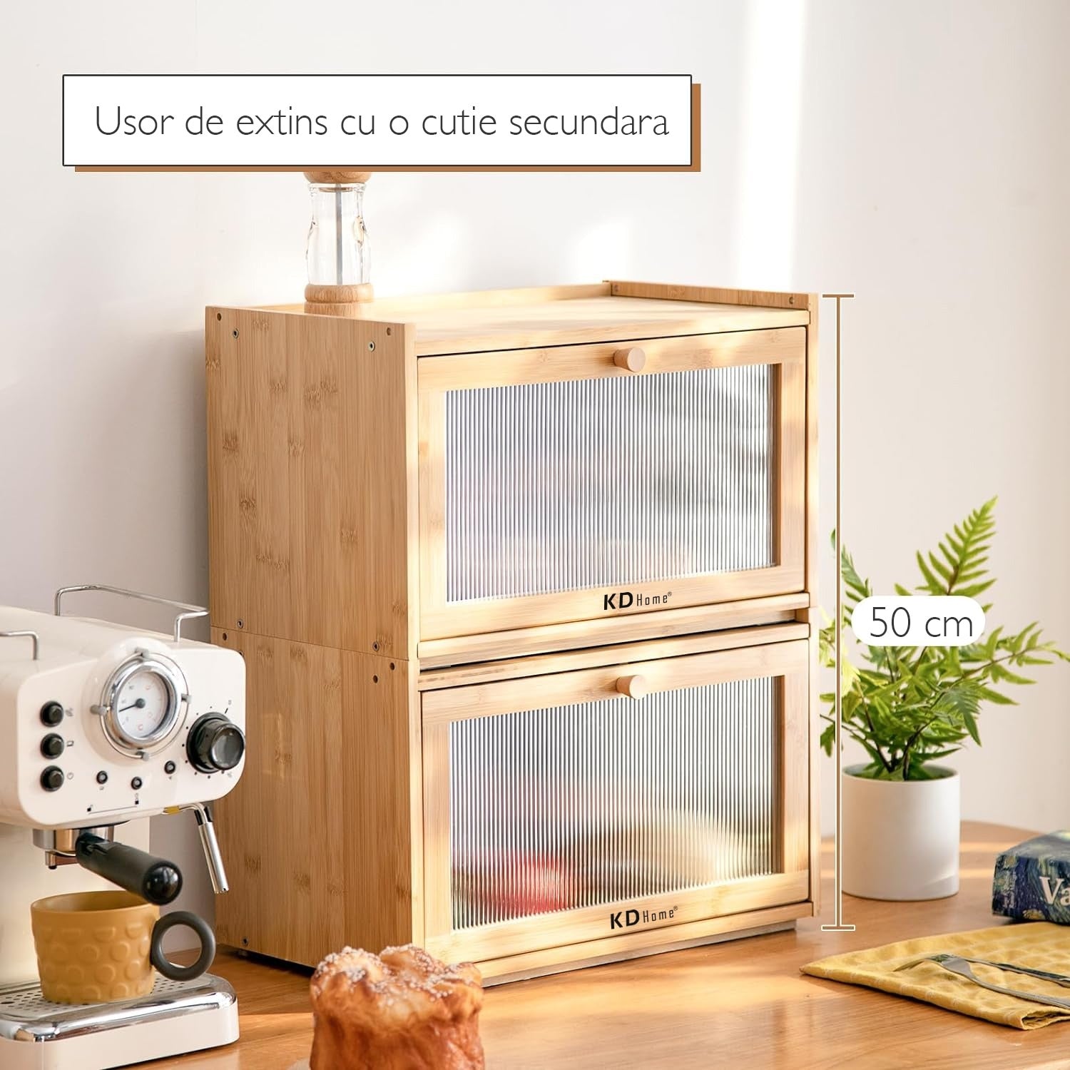 Cutie de Paine cu Tocator KD Home CrustKeeper Pro