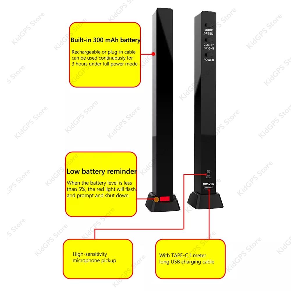 Lumina ambientala turn LED Techone® D08