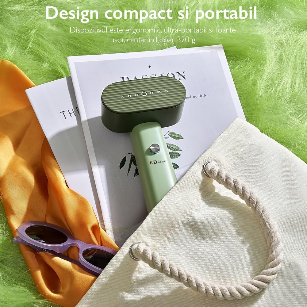 Fier De Calcat Vertical KD Home® SteamMax, Verde