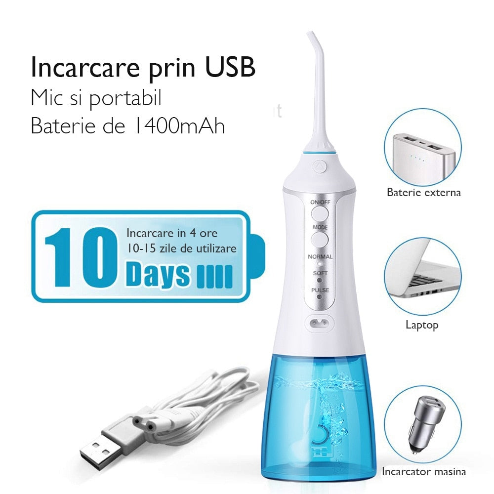 Irigator bucal si oral profesional Horigen® Extra Dental Pro